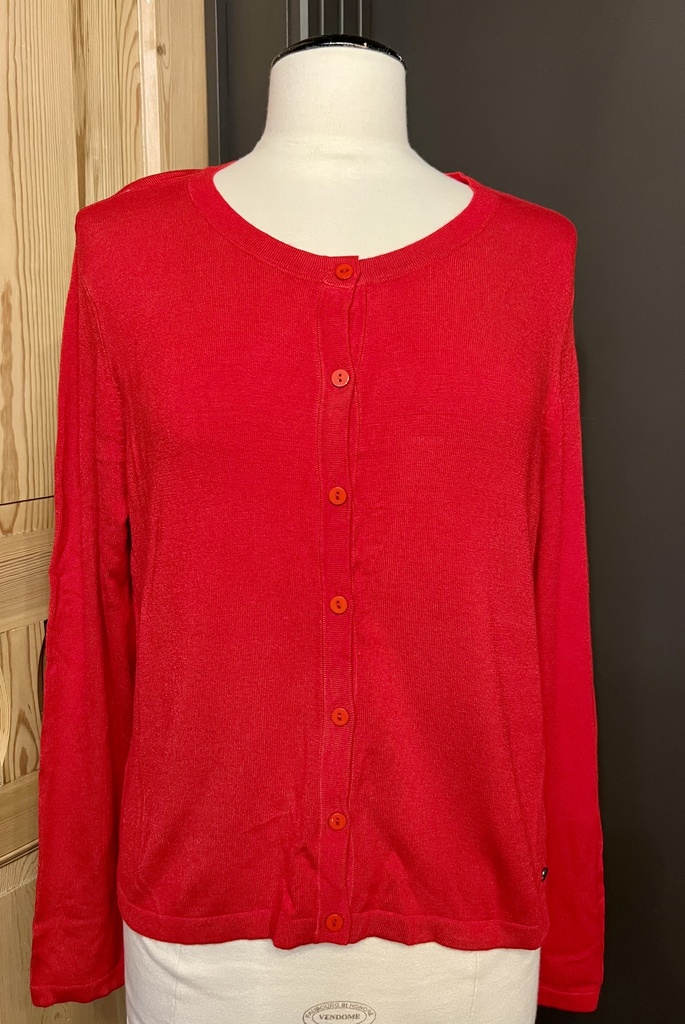 OUTLET-Gilet Surkana coloris rouge