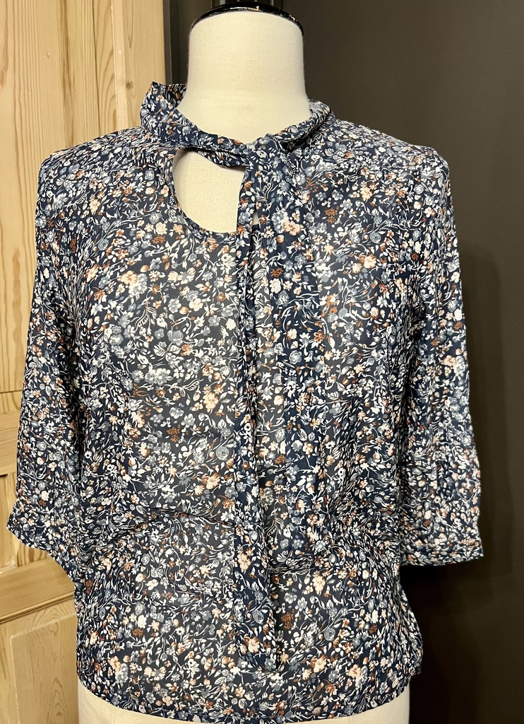 OUTLET - MINSK Blouse Imagine bleu