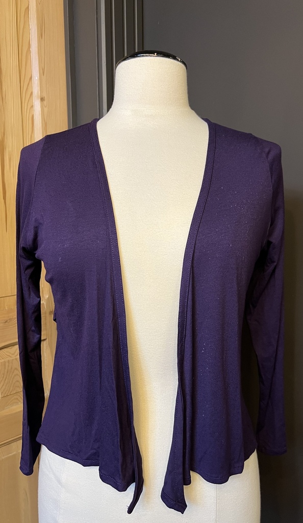 OUTLET - Poisson Blanc pingo gilet mauve (36)