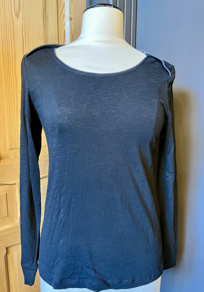 OUTLET - La fiancée T-shirt JAIPUR NOIR (48)