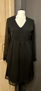 OUTLET-LA FIANCEE-Robe myama noir